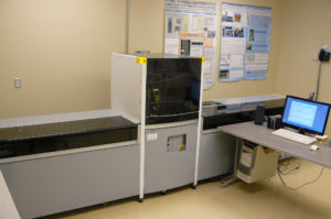 Laboratoire de géochimie, imagerie et radiographie des sédiments de l'INRS