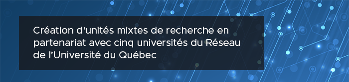 L’INRS obtient 15 M$ du gouvernement du Québec pour la recherche en région