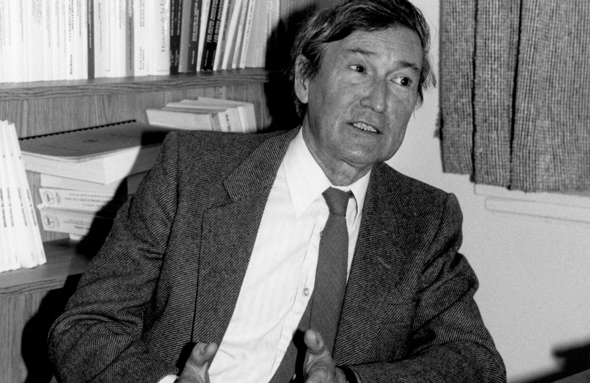 M. Fernand Dumont Novembre 1985