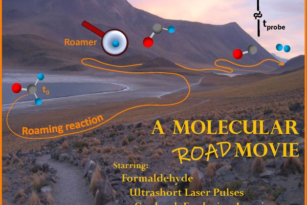 Filming roaming molecular fragments in real time