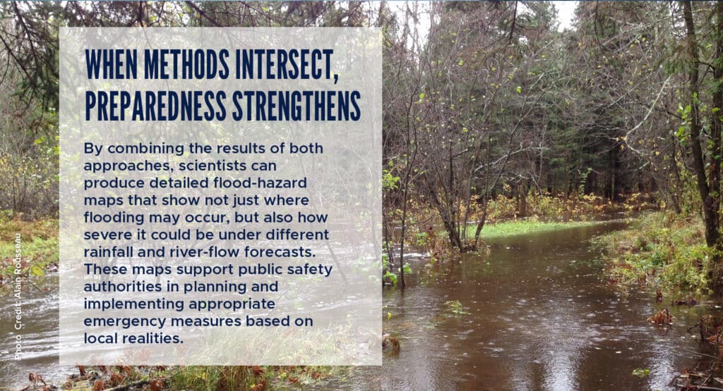 When methods intersect, preparedness strengthens
By combining the results of both approaches, scientists can produce detailed flood‑hazard maps that show not just where flooding may occur, but also how severe it could be under different rainfall and river‑flow forecasts. These maps support public safety authorities in planning and implementing appropriate emergency measures based on local realities.