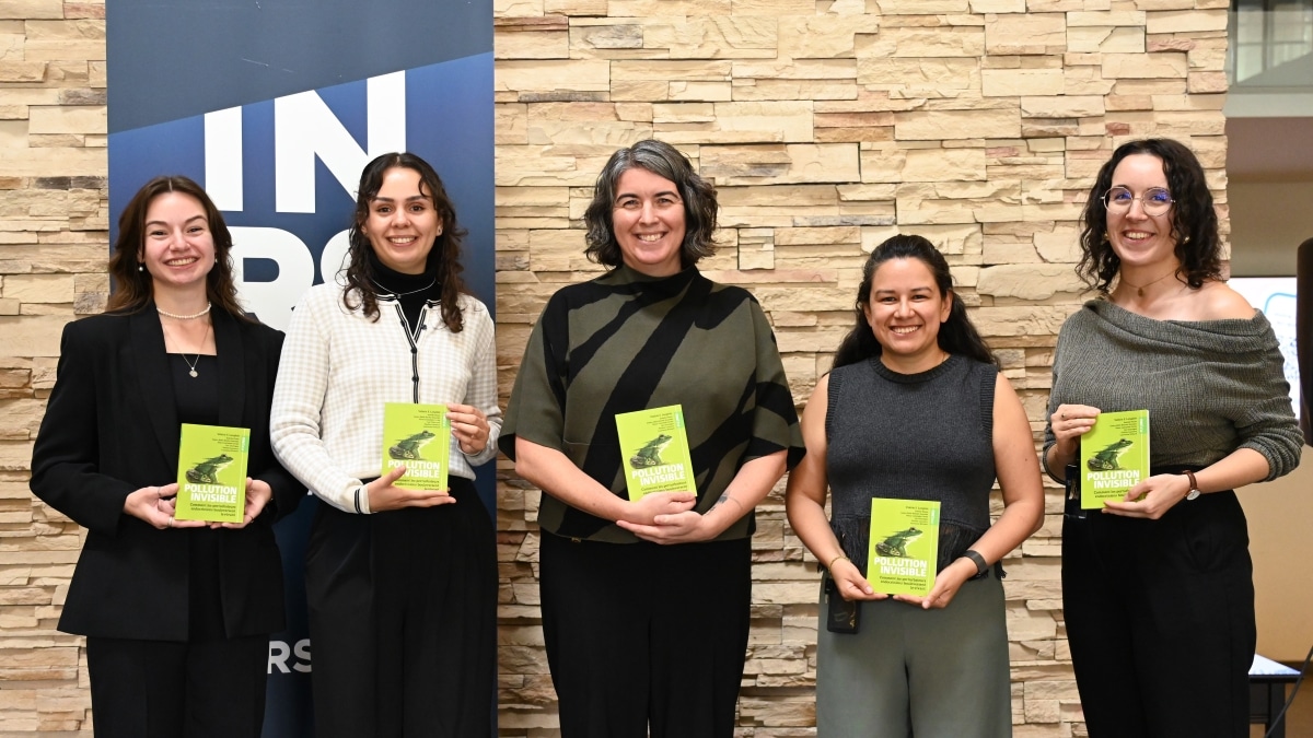 Lancement du livre Pollution invisible avec le auteures et co-auteures